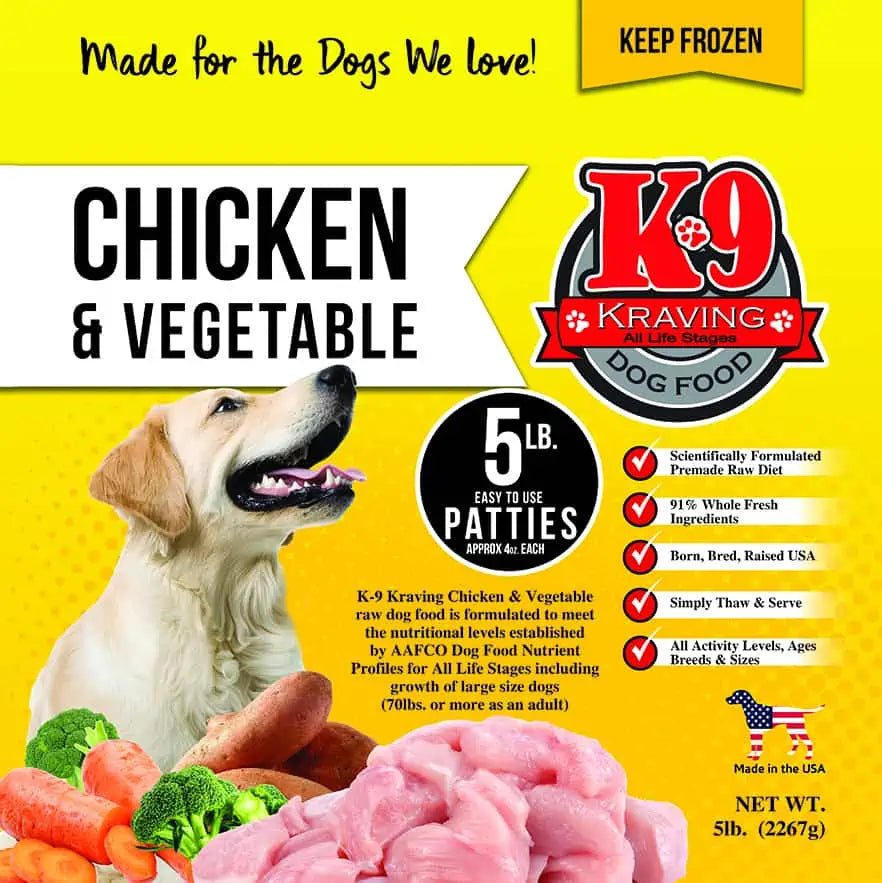 K9 frozen dog sales food