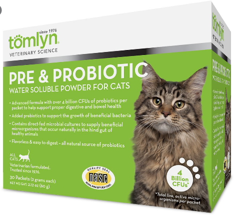 Pre and deals probiotics for cats